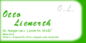 otto lienerth business card